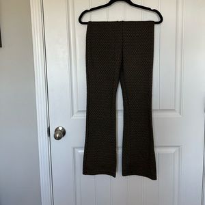 Printed urban outfitters flared pants